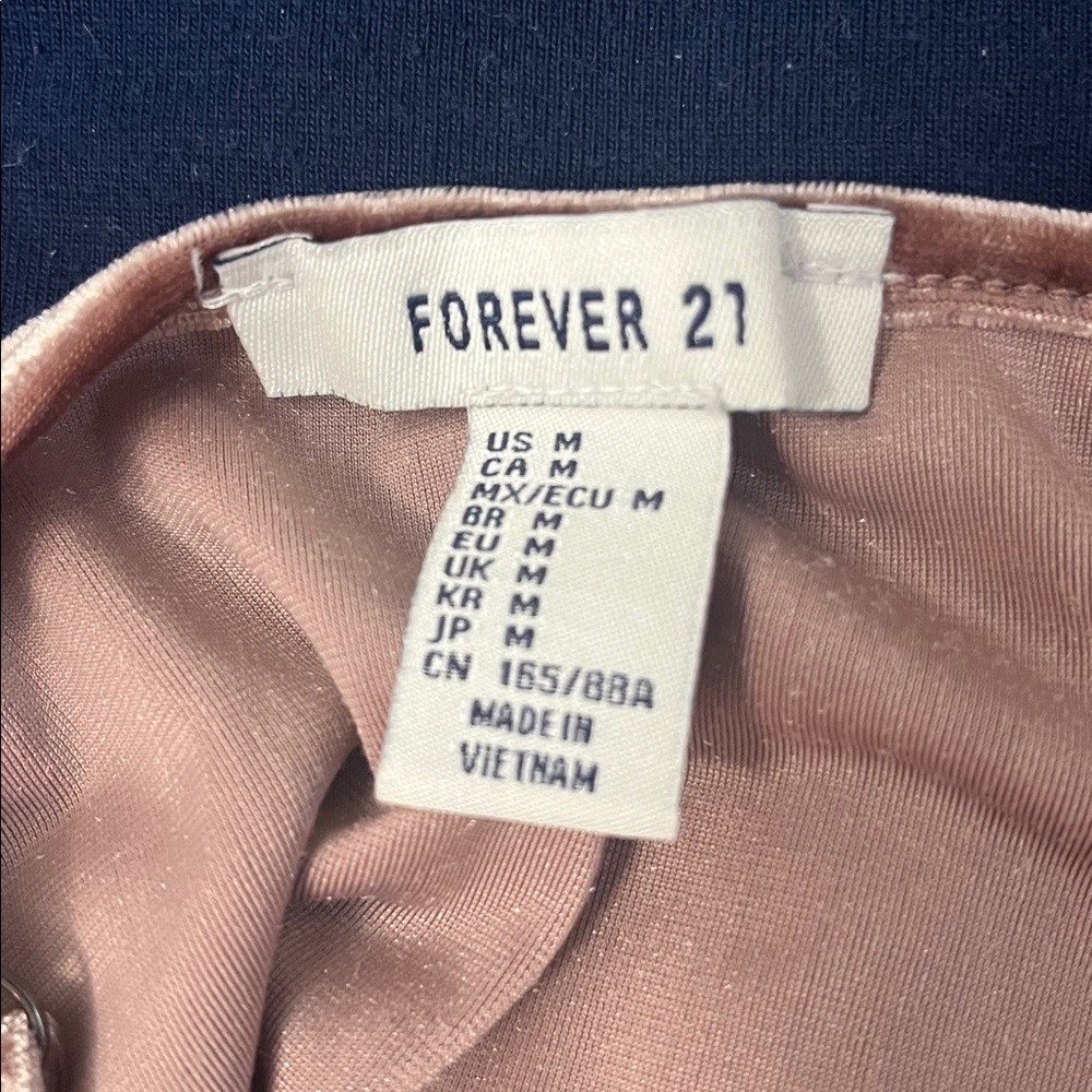 Blush pink Forever 21 bodysuit - Picture 3 of 3
